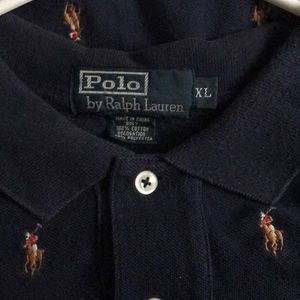 Old Navy blue Polo Short Sleeve Collared